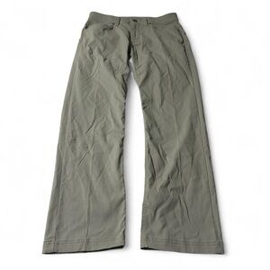 Men’s Prana Slim Fit Zion Stretch Gorpcore Hiking Pants Tan Size 30X30